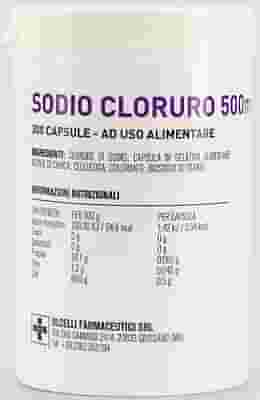 SODIO CLORURO 300 CAPSULE 500MG