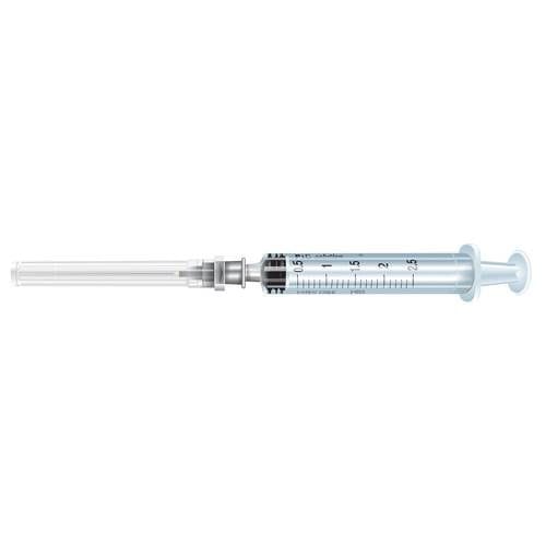 SIRINGA IPODERMICA MEDIPRESTERIL AGO 23 GAUGE 1 1/4 0,6X30MM 2,5 ML 10 PEZZI