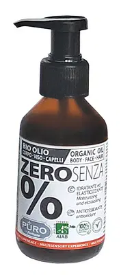 PURO ZERO SENZA % BIO OLIO CORPO/ VISO/CAPELLI 100 ML PURO ZERO SENZA % BIO OLIO CORPO/ VISO/CAPELLI 100 ML
