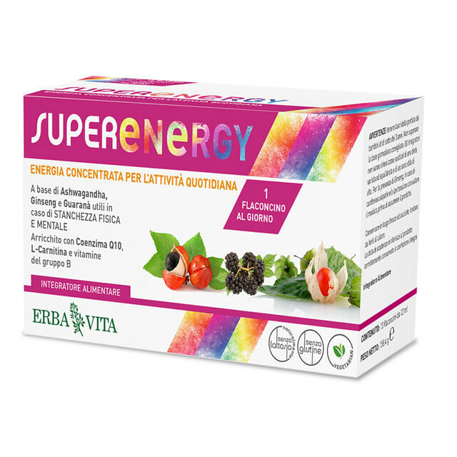 Super Energy 10 Flaconcini Da 12 Ml