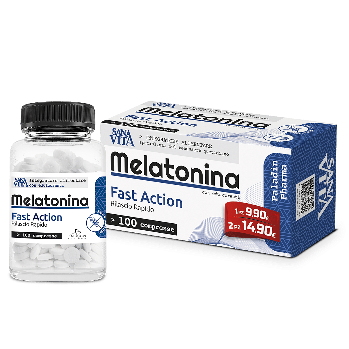 Sanavita Melatonina 100 Compresse