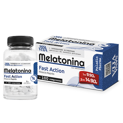 SANAVITA MELATONINA 100 COMPRESSE