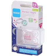MAM SUCCHIETTO PERFECT 2-6 MESI SILICONE SINGLE BOX FEMMINA