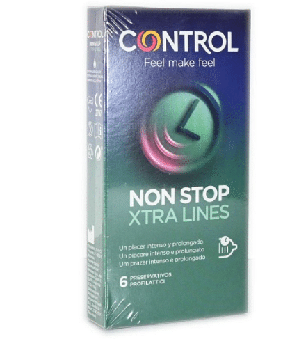 Control Non Stop Xtra Lines 6 Pezzi