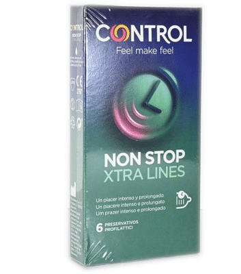 CONTROL NON STOP XTRA LINES 6 PEZZI