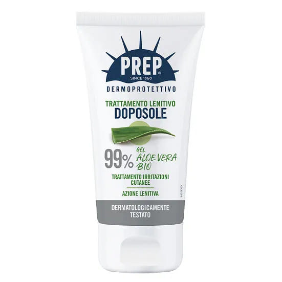 PREP DERMOPROTETTIVO 99% GEL ALOE VERA BIO TRATTAMENTO LENITIVO DOPOSOLE IRRITAZIONI CUTANEE 150 ML