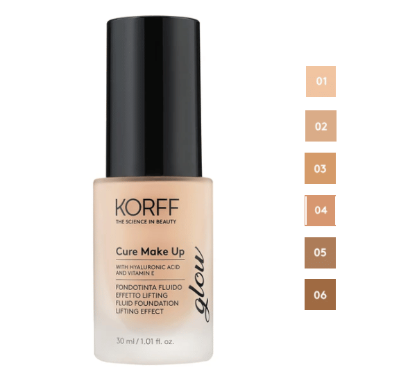 KORFF CURE MAKE UP FONDOTINTA FLUIDO EFFETTO LIFTING GLOW 06