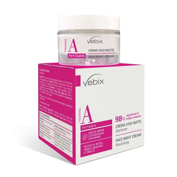 Vebix Phytamin Crema Viso Notte Nutriente 50 Ml