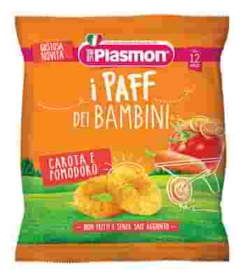 PLASMON DRY SNACK PAFF CAROTA POMODORO 15 G