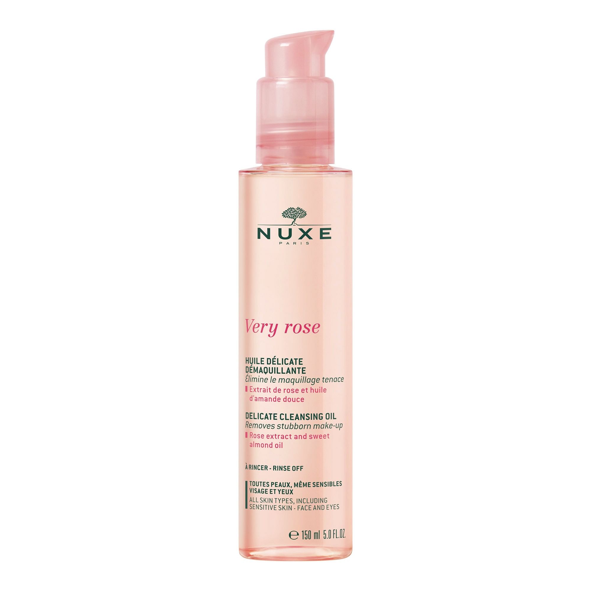 Nuxe Very Rose Olio Delicato Struccante 150 Ml