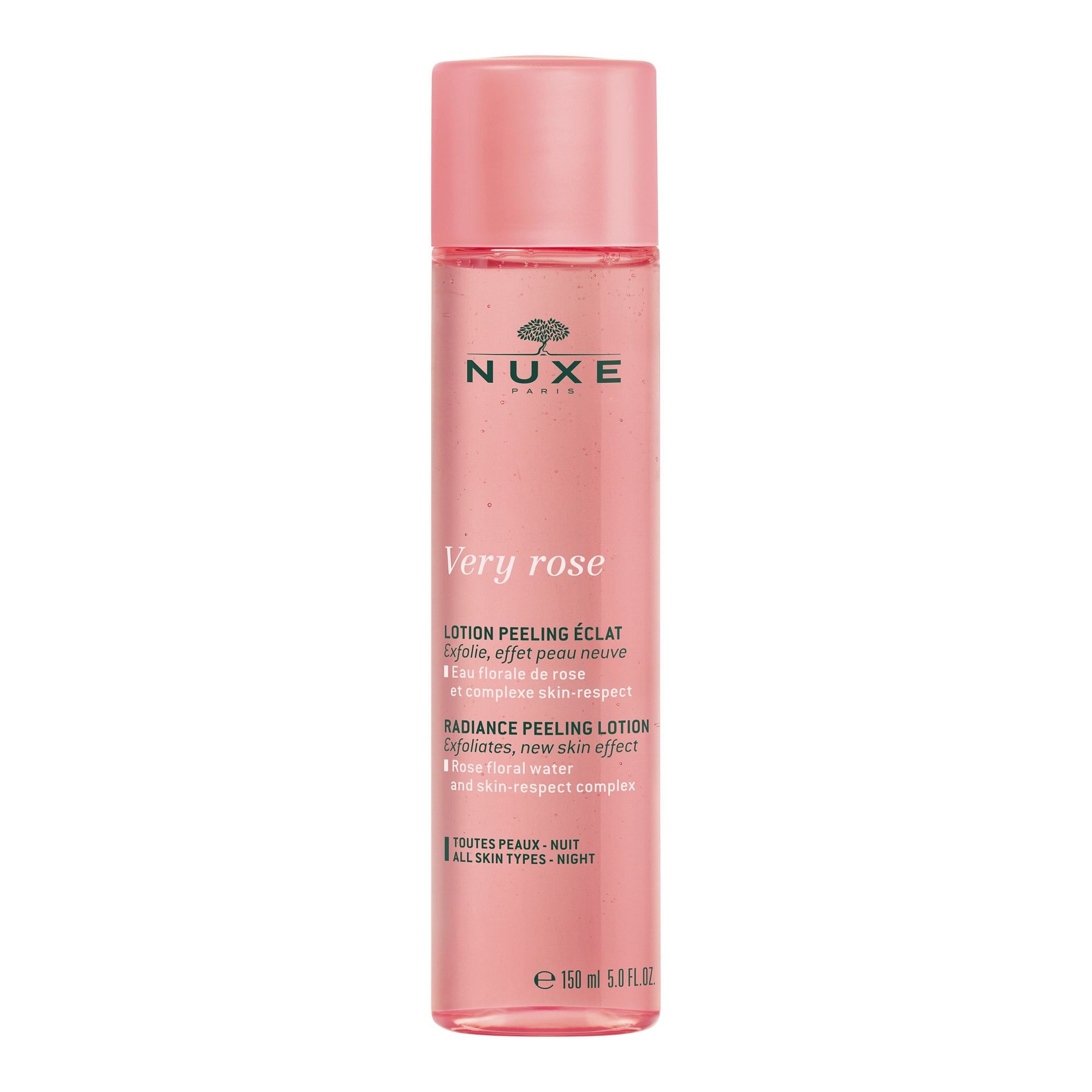 Nuxe Very Rose Lozione Peeling Illuminante 150 Ml