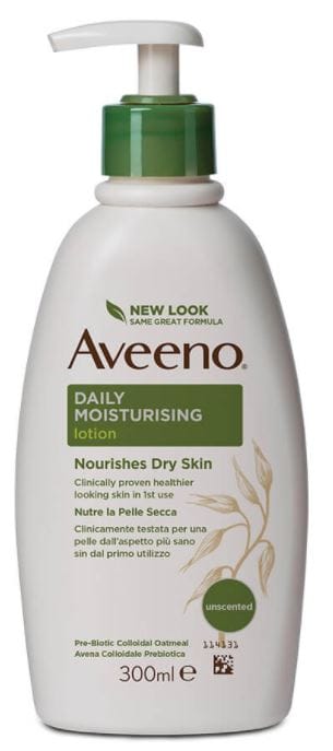 Aveeno Crema Corpo Idratante Daily Moisturising Con Avena Colloidale Per Proteggere E Nutrire La Pelle Secca, 300 Ml, Con Pump-image