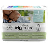 PANNOLINI MOLTEX PURE & NATURE NEW BORN 2-5 KG TAGLIA 1 22 PEZZI
