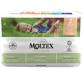 PANNOLINI MOLTEX PURE & NATURE MINI 3-6 KG TAGLIA 2 38 PEZZI