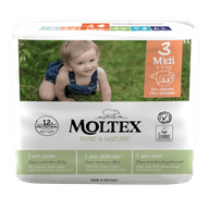 PANNOLINI MOLTEX PURE & NATURE MIDI 4-9 KG TAGLIA 3 33 PEZZI