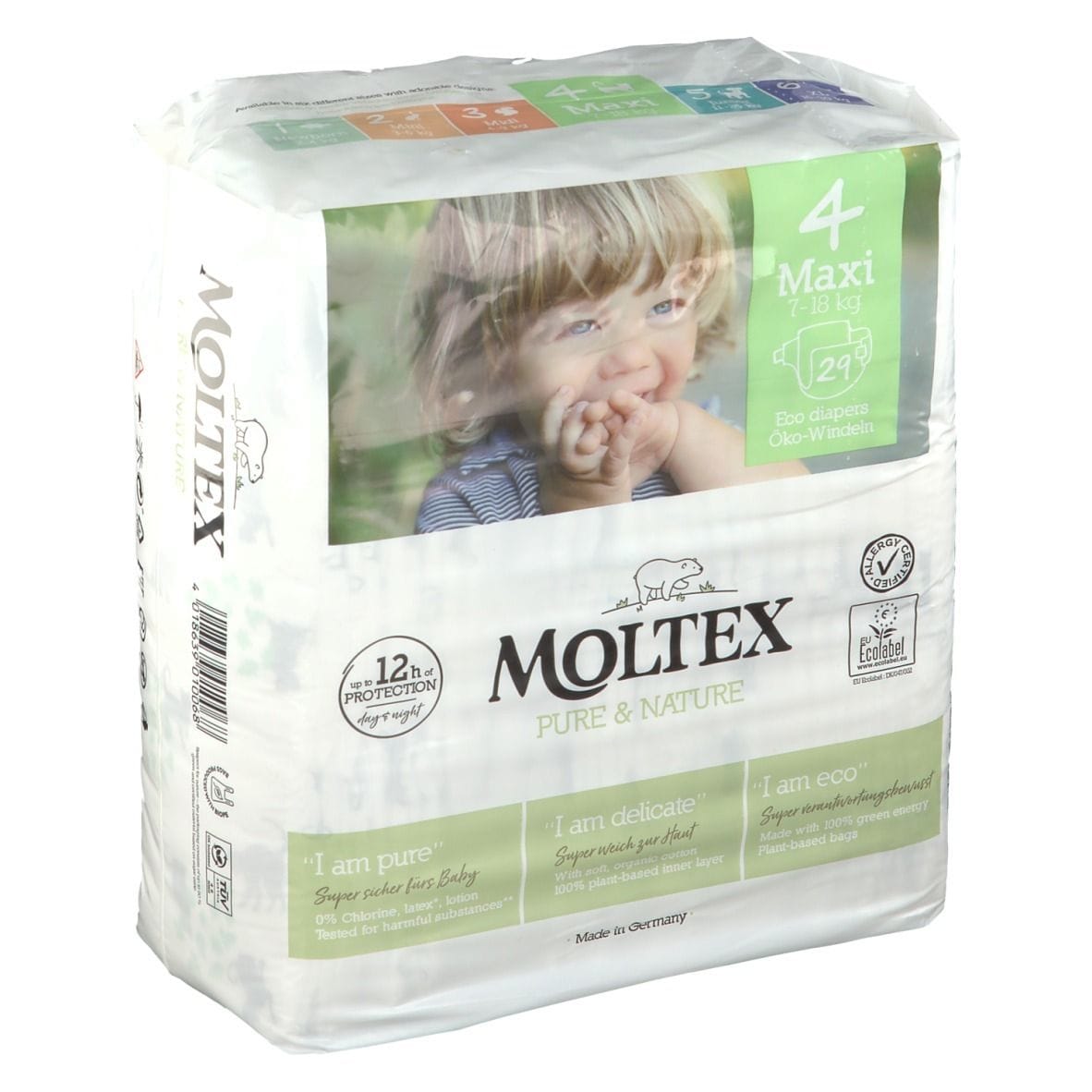 Pannolini Moltex Pure & Nature Maxi 7 14 Kg Taglia 4 29 Pezzi