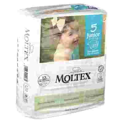 PANNOLINI MOLTEX PURE & NATURE JUNIOR 11-16 KG TAGLIA 5 25 PEZZI