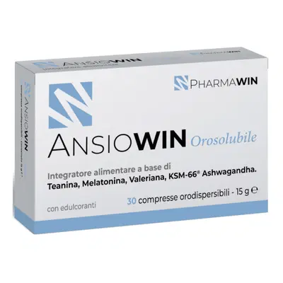 ANSIOWIN OROSOLUBILE 30 COMPRESSE ANSIOWIN OROSOLUBILE 30 COMPRESSE