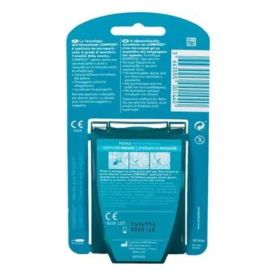 COMPEED CEROTTI PER VESCICHE PICCOLO 6 PEZZI COMPEED CEROTTI PER VESCICHE PICCOLO 6 PEZZI