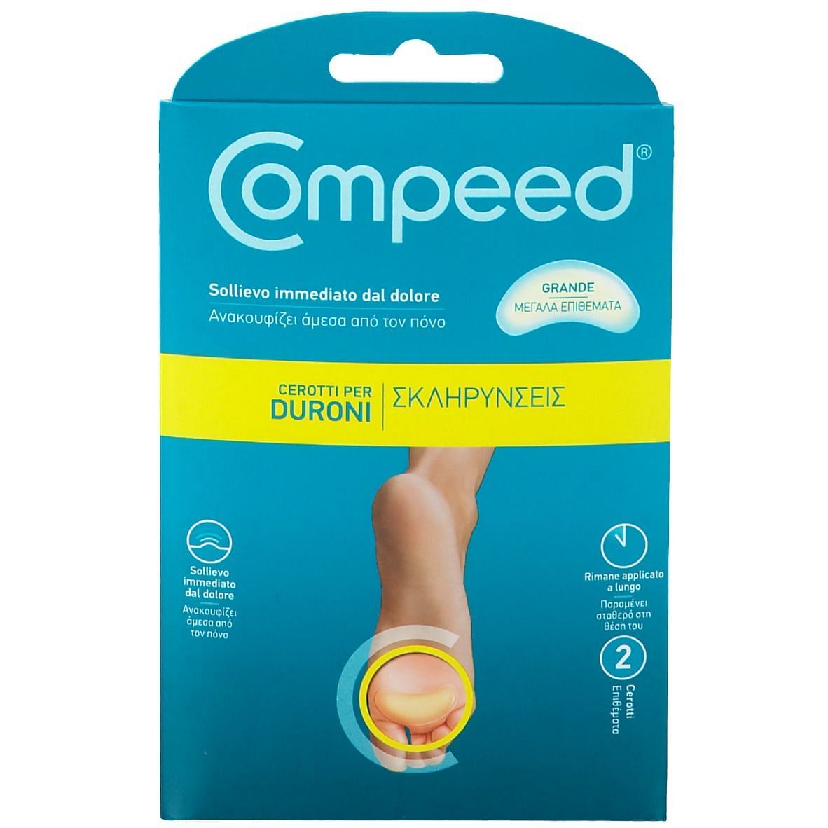 Compeed Cerotti Per Duroni Largo 2 Pezzi