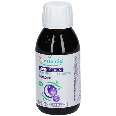 PURESSENTIEL SCIROPPO DOLCE NOTTE BAMBINI BIO 125 ML PURESSENTIEL SCIROPPO DOLCE NOTTE BAMBINI BIO 125 ML