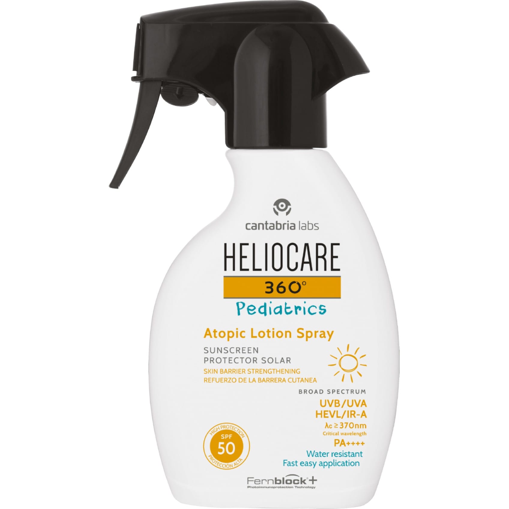 HELIOCARE 360 PED ATOPIC SPF 50 LOTION SPRAY 250 ML