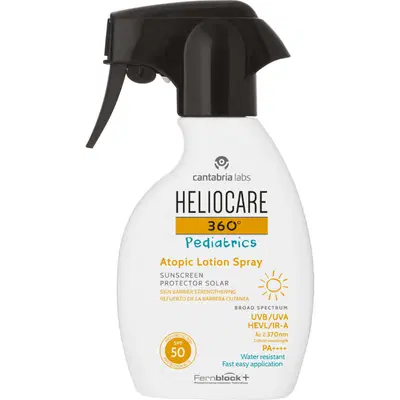 HELIOCARE 360 PED ATOPIC SPF 50 LOTION SPRAY 250 ML HELIOCARE 360 PED ATOPIC SPF 50 LOTION SPRAY 250 ML