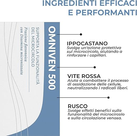 DIOSMIN EXPERT OMNIVEN 500 80 COMPRESSE