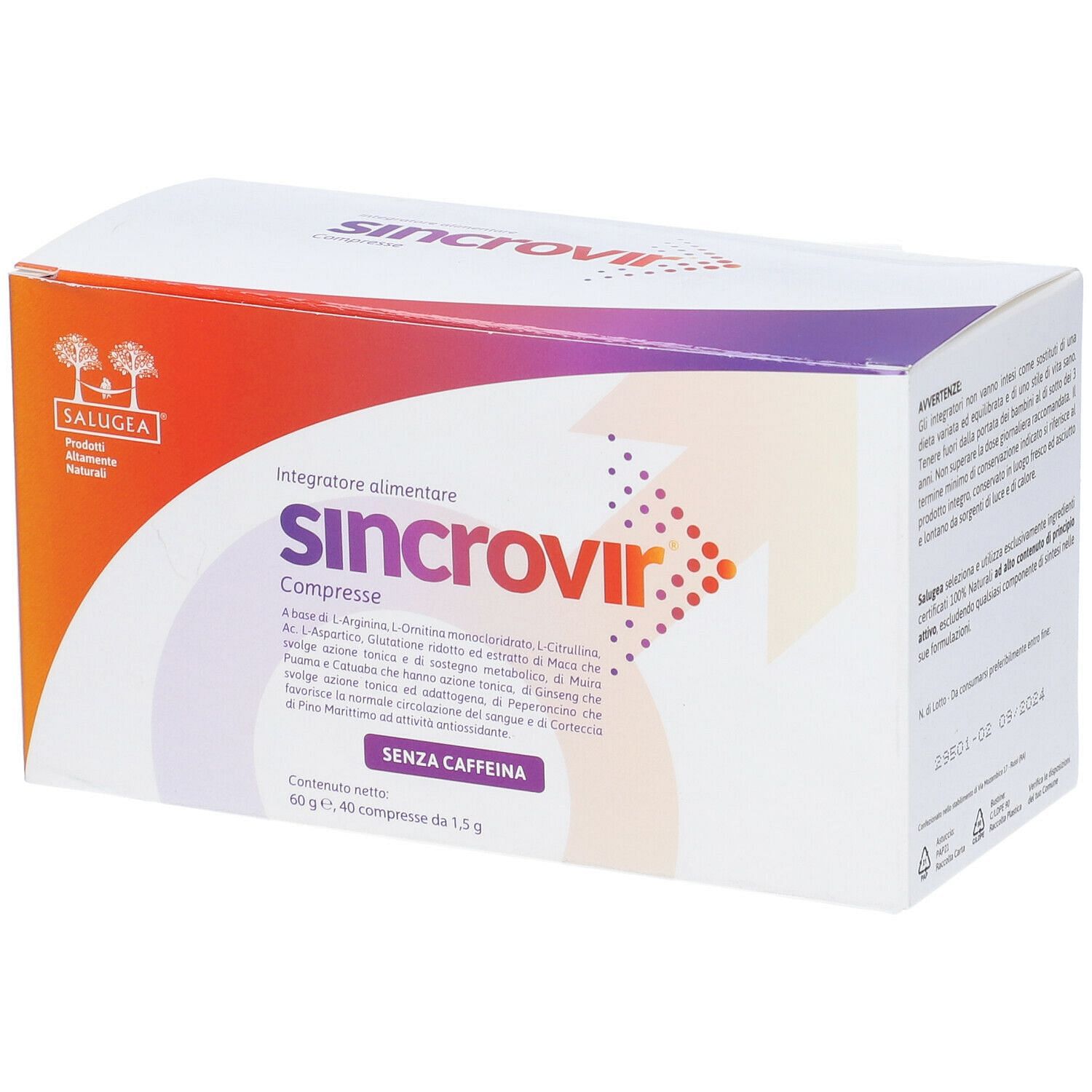 Salugea Sincrovir 40 Compresse