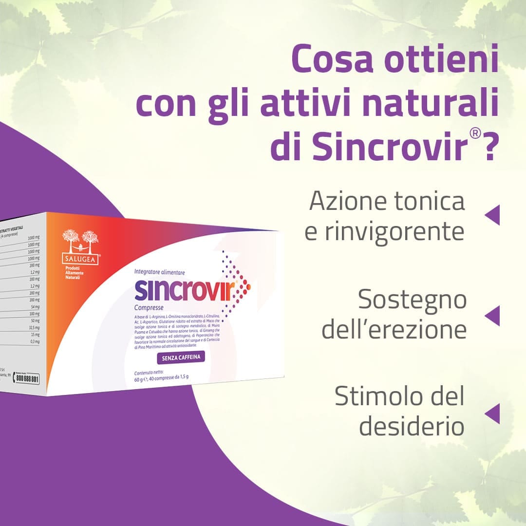 SALUGEA SINCROVIR 40 COMPRESSE