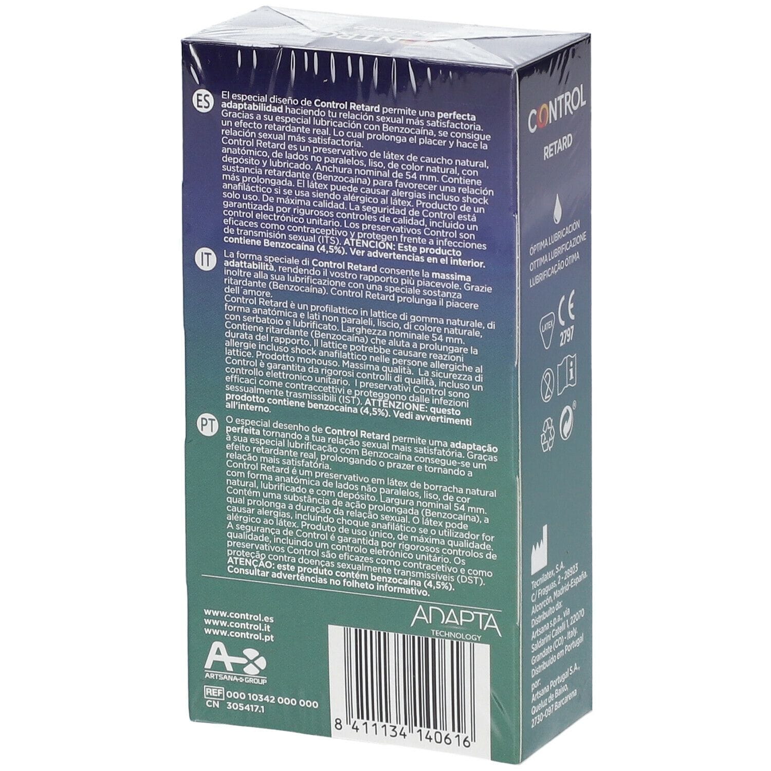 CONTROL NON STOP RETARD 12 PEZZI