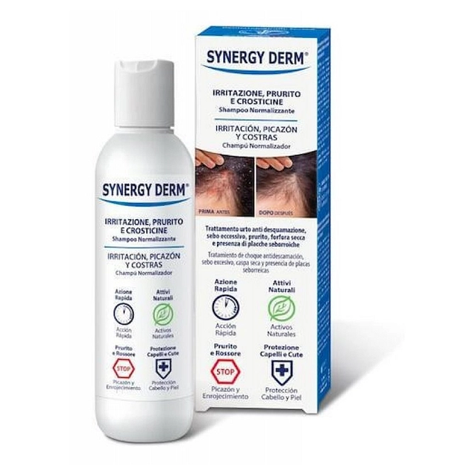 Synergy Derm Shampoo Irritazione Prurito E Crosticine 200 Ml