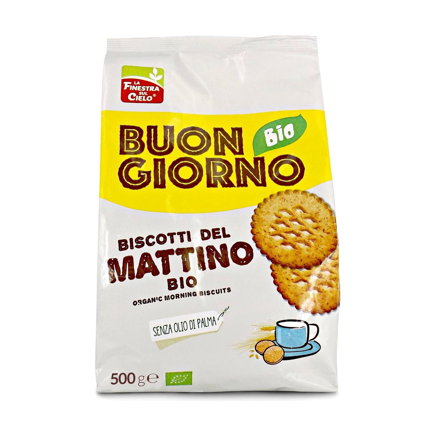 Buongiornobio Biscotti Mattino 500 G Bio