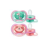 AVENT SUCCHIETTI ULTRA AIR 18M+ FEMMINA GIRAFFA-RICCIO 2 PEZZI