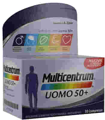 MULTICENTRUM UOMO 50+ 30 COMPRESSE