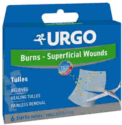 URGO GARZA FERITE/USTIONI 5 X 5 CM 6 PEZZI