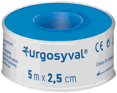 CEROTTO IN ROCCHETTO URGO URGOSYVAL 5 M X 2,5 CM
