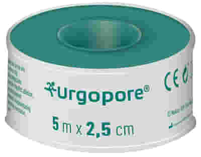CEROTTO IN ROCCHETTO URGO URGOPORE 5 M X 2,5 CM