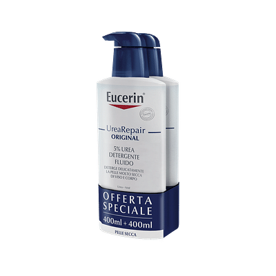 EUCERIN BIPACO UREA 5% DETERGENTE 400 ML + 400 ML