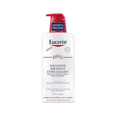 EUCERIN PH5 EMULSIONE IDRATANTE EXTRA LEGGERA PROMO 400 ML EUCERIN PH5 EMULSIONE IDRATANTE EXTRA LEGGERA PROMO 400 ML