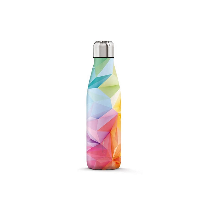 The Steel Bottle Art 500 Ml 3 Geometric Color