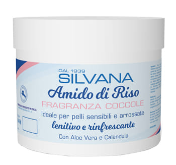 SILVANA AMIDO DI RISO COCCOLE CON ALOE VERA E CALENDULA 200 G