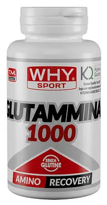 WHYSPORT GLUTAMMINA 1000 100 COMPRESSE 140 G
