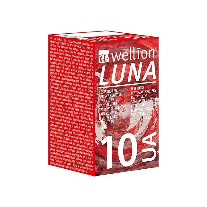 Wellion Strisce Per La Determinazione Dell'acido Urico 10 Pezzi