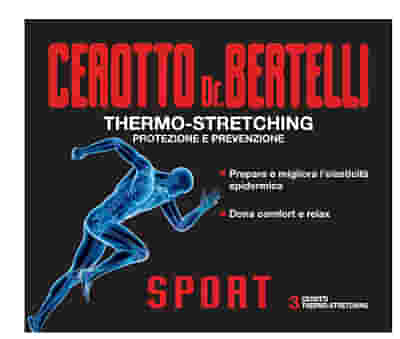 DR BERTELLI CEROTTO SPORT 3 PEZZI