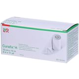 CEROTTO DI FISSAGGIO ESTENSIBILE IN TNT BIANCO ADESIVO IN CAUCCIU' ED OSSIDO DI ZINCO RADIOTRASPARENTE CURAFIX H 15 CM X 10 M 1 PEZZO