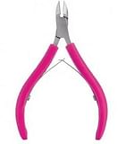 TROUSS 21 TRONCHESE PER CUTICOLE MANI IN ACCIAIO INOSSIDABILE COLORE ARGENTO E VIOLA