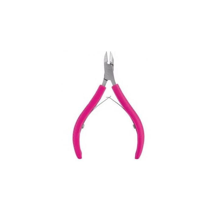 TROUSS 21 TRONCHESE PER CUTICOLE MANI IN ACCIAIO INOSSIDABILE COLORE ARGENTO E VIOLA