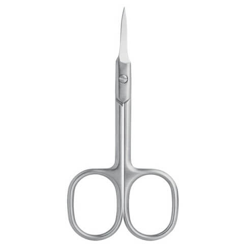 Trouss 31 Forbici A Punta Curva Fina  Per Unghie In Acciaio Inossidabile Colore Argento