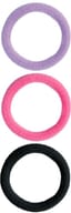 TROUSS 63 ELASTICO PER CAPELLI NERO/FUCSIA/VIOLA